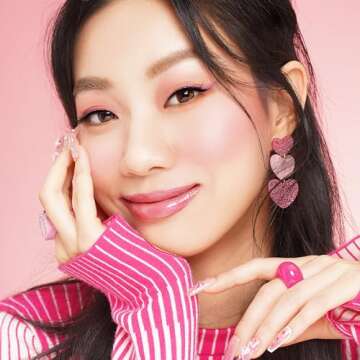 Oulac Baby Pink Blush Makeup| Highly Pigmented Cream Blush| Natural Matte Glow| Shape & Highlight Face| Cruelty-Free Vegan Blush | Pink Blush 4.8g