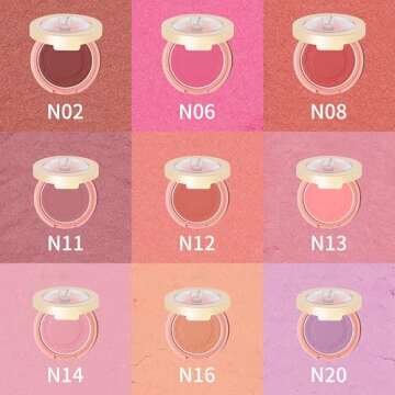 Oulac Baby Pink Blush Makeup| Highly Pigmented Cream Blush| Natural Matte Glow| Shape & Highlight Face| Cruelty-Free Vegan Blush | Pink Blush 4.8g