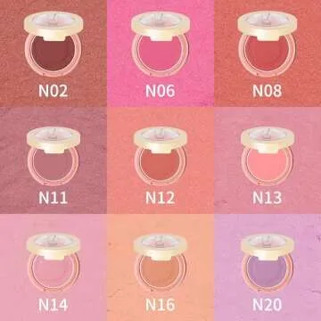 Oulac Baby Pink Blush Makeup| Highly Pigmented Cream Blush| Natural Matte Glow| Shape & Highlight Face| Cruelty-Free Vegan Blush | Pink Blush 4.8g