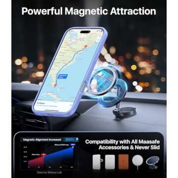 Shiiuou Strong Magnetic for iPhone 16 Pro Case, Skin-Friendly[Compatible with Magsafe] [Military-Gra...