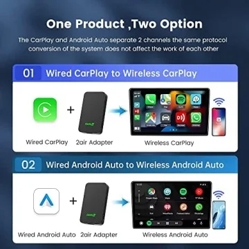 CarlinKit 5.0 Wireless CarPlay and Android Auto Adapter