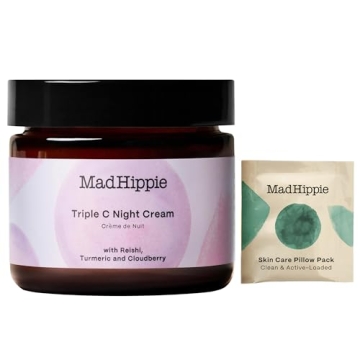 Mad Hippie Triple C Night Cream - Hydrating Face Moisturizer and Skin Brightening Face Cream for Wom...