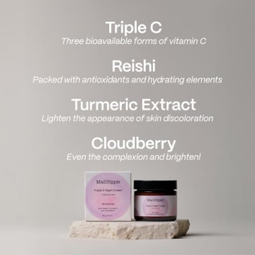 Mad Hippie Triple C Night Cream - Hydrate & Brighten Skin