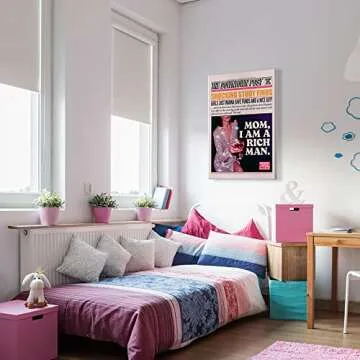 Vintage Funky Cocktail Poster Funny Quotes Canvas Wall Art