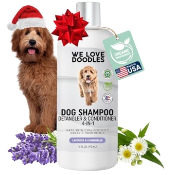 Organic Dog Shampoo for Goldendoodles - Safe & Effective