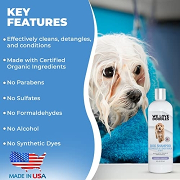 Organic Dog Shampoo for Goldendoodles - Safe & Effective