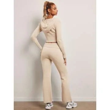 LILLUSORY Trendy Two Piece Loungewear Set for Women