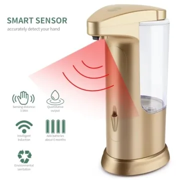 Automatic Touchless Soap Dispenser - Adjustable Volume Control
