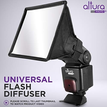 Altura Photo Flash Diffuser 6x5 for Canon and Nikon Speedlights