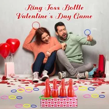 Leitee Valentine Bottle Toss Game for Everyone