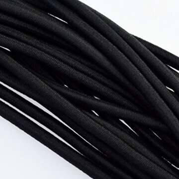 Miayon 24 Pieces Ponytails Hooks Elastic Band Hair Clips Rubber Bands Holder Hair Styling for Women Girls Black