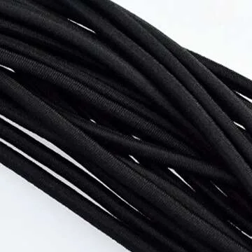 Miayon 24 Pieces Ponytails Hooks Elastic Band Hair Clips Rubber Bands Holder Hair Styling for Women Girls Black