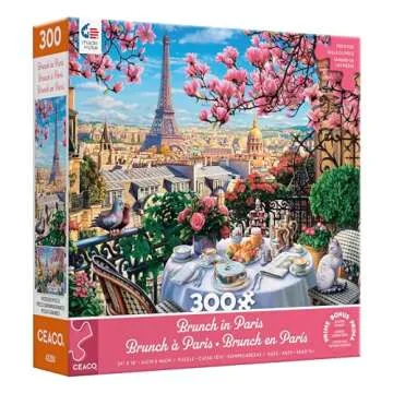 Ceaco - Brunch in Paris - 300 Oversized Piece Jigsaw Puzzle