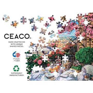 Ceaco - Brunch in Paris - 300 Oversized Piece Jigsaw Puzzle