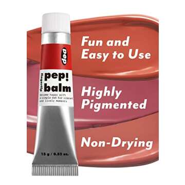 I'M MEME Multi-use Lip and Cheek Tint - PepBalm | With Shea Butter, Gift, Liquid Blush and Lip Paint...