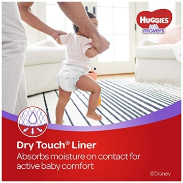 HUGGIES Little Movers Diapers Size 3 Best Fit for Babies
