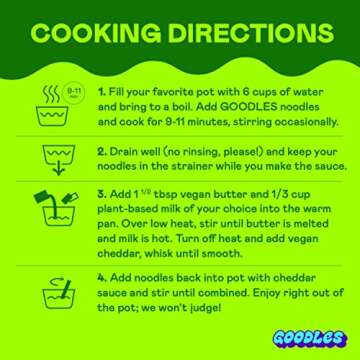 Goodles Vegan Is Believin’ Mac & Cheese 12-Pack - Nutritious Delight