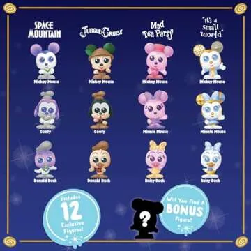 Disney Doorables Walt Disney World 50th Anniversary Collection Peek, Blind Bag Inspired Mini Collectible Figures, Kids Toys for Ages 5 Up, Amazon Exclusive by Just Play