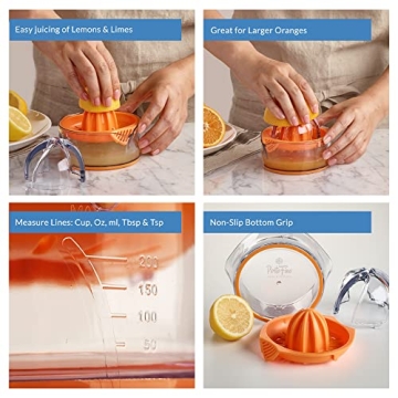 Citrus Juicer Lemon Squeezer - Portable Manual Juicer