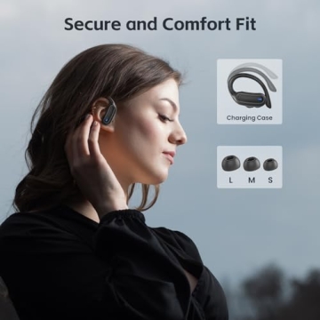 Bluetooth 5.3 Wireless Earbuds - IP7 Waterproof for Sports
