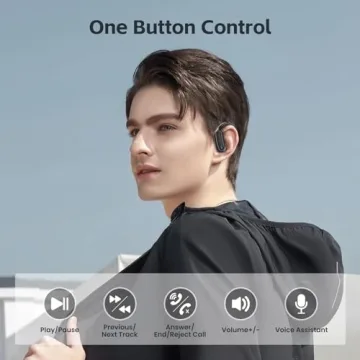 Bluetooth 5.3 Wireless Earbuds - IP7 Waterproof for Sports