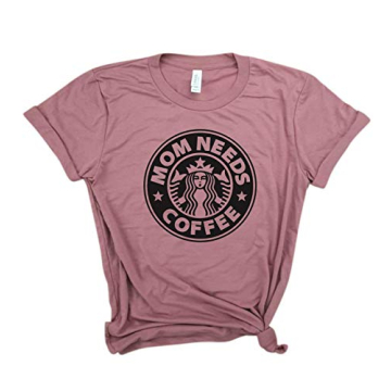 Funny Coffee Shirt for Moms - "Mom Needs Coffee" Tee