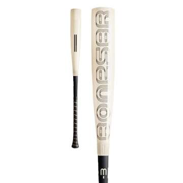 2024 BONESABER Hybrid BBCOR Metal Baseball BAT – Unmatched Performance for Young Athletes