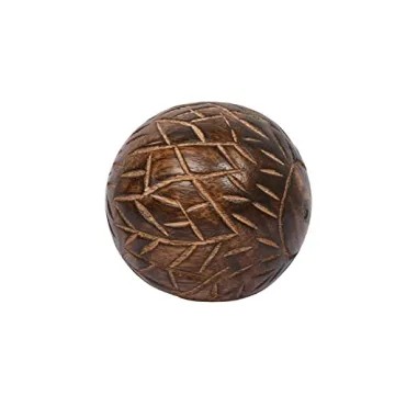 Samhita Decorative Mango Wood Round Balls for Home Decor