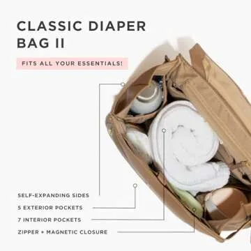 Freshly Picked Classic II Vegan Leather Diaper Backpack