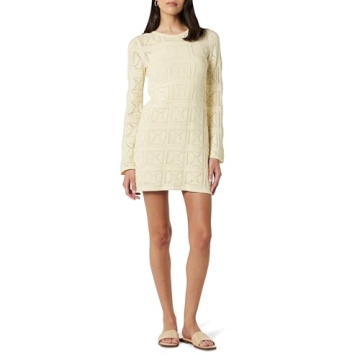 Chic Laney Crochet Micro Mini Dress for Summer