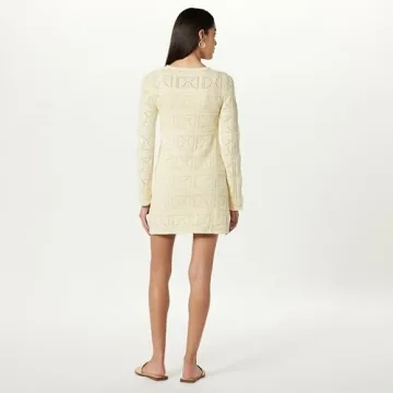 Chic Laney Crochet Micro Mini Dress for Summer