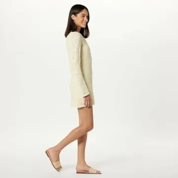 Chic Laney Crochet Micro Mini Dress for Summer