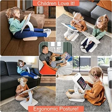 Delapra Ergonomic Laptop Stand for Desk Bed Comfort