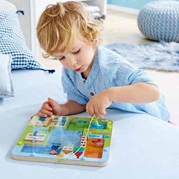 HABA 303419 On The Road Magnetic Game for Kids