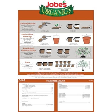 Jobe’s Organic Fertilizer for Fruit and Nut Plants 4 lbs