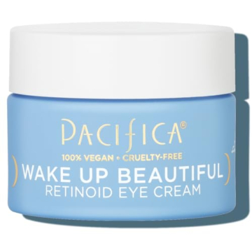 Pacifica Beauty, Wake Up Beautiful Retinoid Daily Under Eye Cream, For Aging Skin, Petroleum-Free Re...