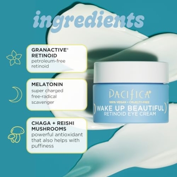 Pacifica Vegan Retinoid Eye Cream for Youthful Glow