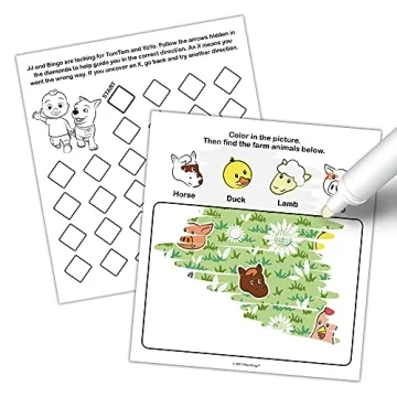 Bendon CoComelon Mess-Free Coloring Book for Kids