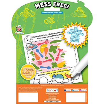 Bendon CoComelon Mess-Free Coloring Book for Kids