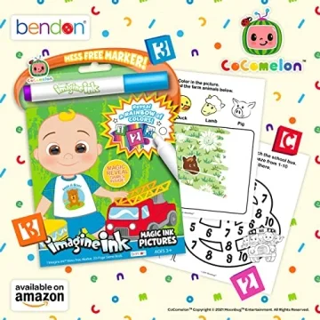 Bendon CoComelon Mess-Free Coloring Book for Kids