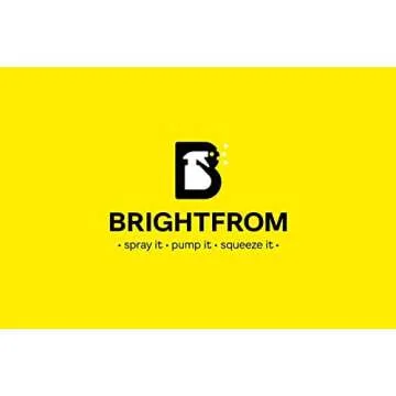 BRIGHTFROM Condiment Squeeze Bottles - 4 OZ Squirt Empty Bottles, Twist Top Cap, Leak Proof - Great for Ketchup, Mustard, Syrup, Sauces, Dressing, Oil, Arts and Crafts, BPA-FREE Plastic - 3 PACK