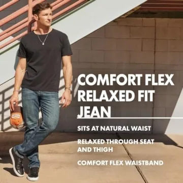 Comfort Flex Relaxed Fit Jeans for Men | Wrangler