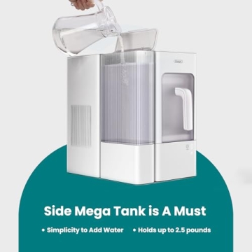 Gevi Adella Nugget Ice Maker with 40lbs Daily Output