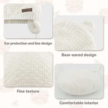 Stylish Duoyeree Baby Winter Hat with Ear Flaps