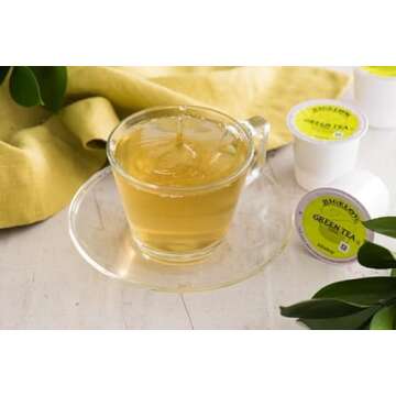 Bigelow Tea Green Tea Keurig K-Cup Pods, Caffeinated Tea Keurig Tea Pods, 12 Count (Pack of 6), 72 T...