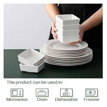 DOWAN 6 oz Oven Safe Ramekins - Perfect for Baking & Serving