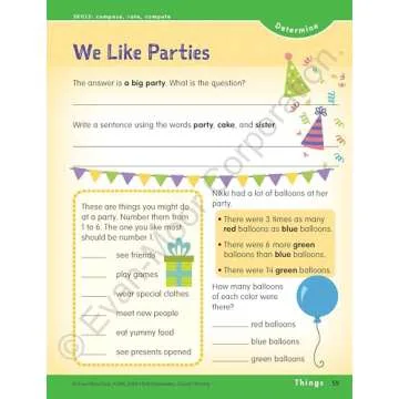 Evan-Moor Skill Sharpeners Critical Thinking, Grade 3 Workbook, Problem Solving Skills, Fun Activiti...