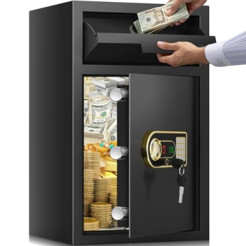 Ultimate Fireproof & Waterproof Digital Safe Box with Keypad for Home Security