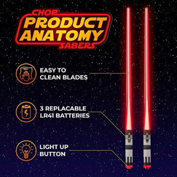 LightSaber LED Chopsticks - Fun and Creative Dining Essential