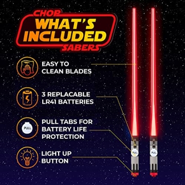 LightSaber LED Chopsticks - Fun and Creative Dining Essential